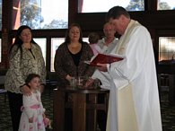 Caitlin & Megan Baptism