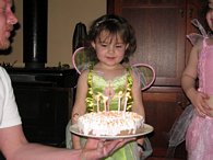 Album: Megan's 4th Birthday at home with family